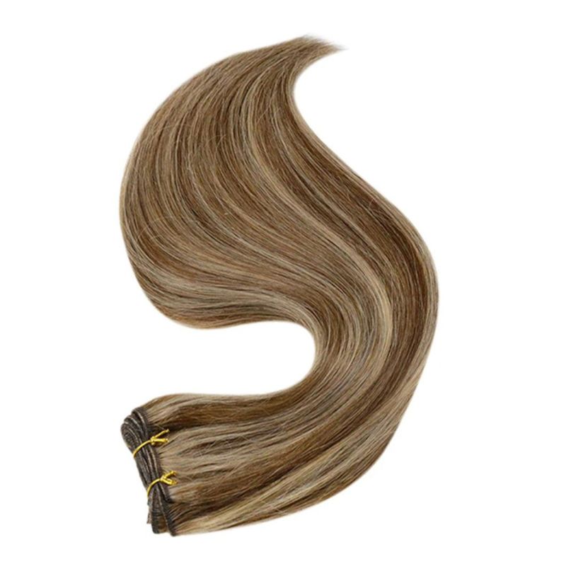 Hair Weft Extensions Brazilian Human Hair 14-24" Soft Hair Bundles for Women Hair Weaves Hair Extensions