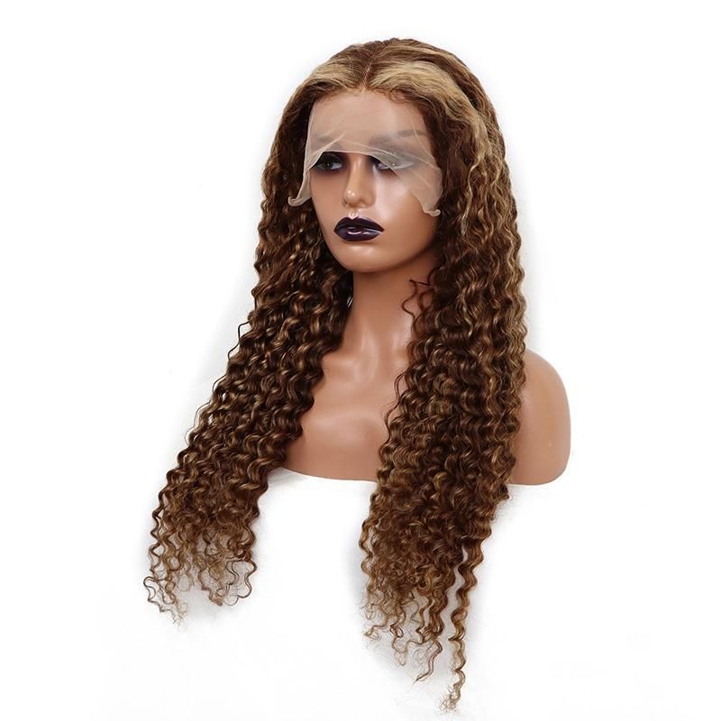 Breathable Full Lace Curly High Quality Wig for Women