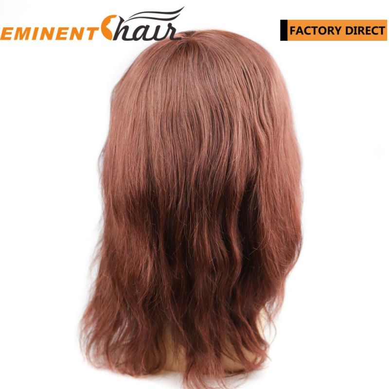 Durable Mono Base Mongolian Hair Lace Front Wig