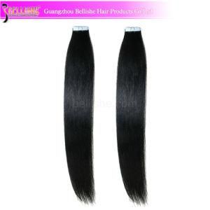 Best Selling Natural Virgin Brazilian Remy Hair Tape in Human Hair Extension