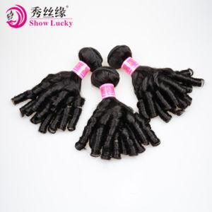 Fashion 100% Human Hair Fumi Curly Wavy Full Ends No Tangle No Shedding Chinese Hair Extension