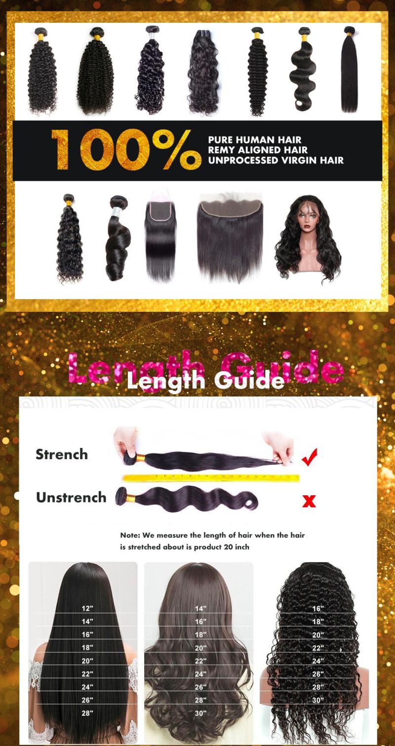 Factory Wholesale Peruvian Brazilian Indian Human Virgin Aligned Hair Weaving