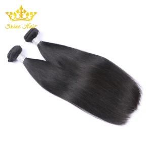 Wholesale Price 100% Human Hair Remy Hair Straight and Waves Style #1b Bundles