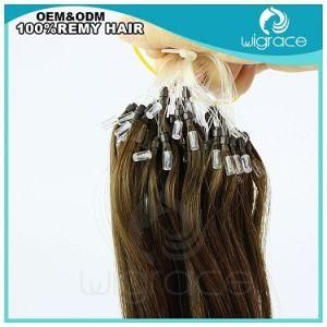 Grade 7A Unprocessed Brazilian Remy Hair 22inch Micro Ring Loop Hair Extension