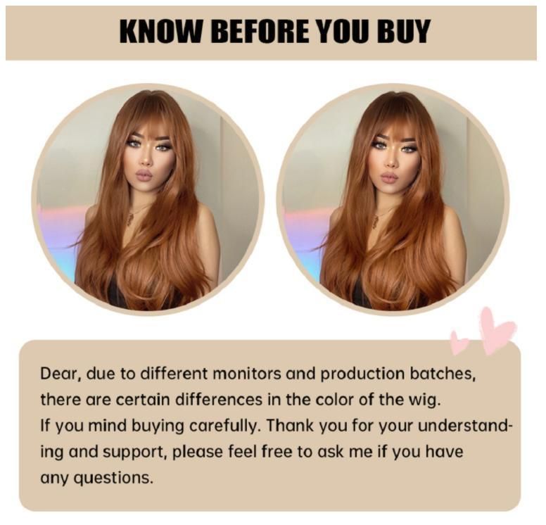 Freeshipping Red Brown Long Straight Synthetic Wigs for Women Natural Wave with Bangs Heat Resistant Hair Dropshipping Wholesale