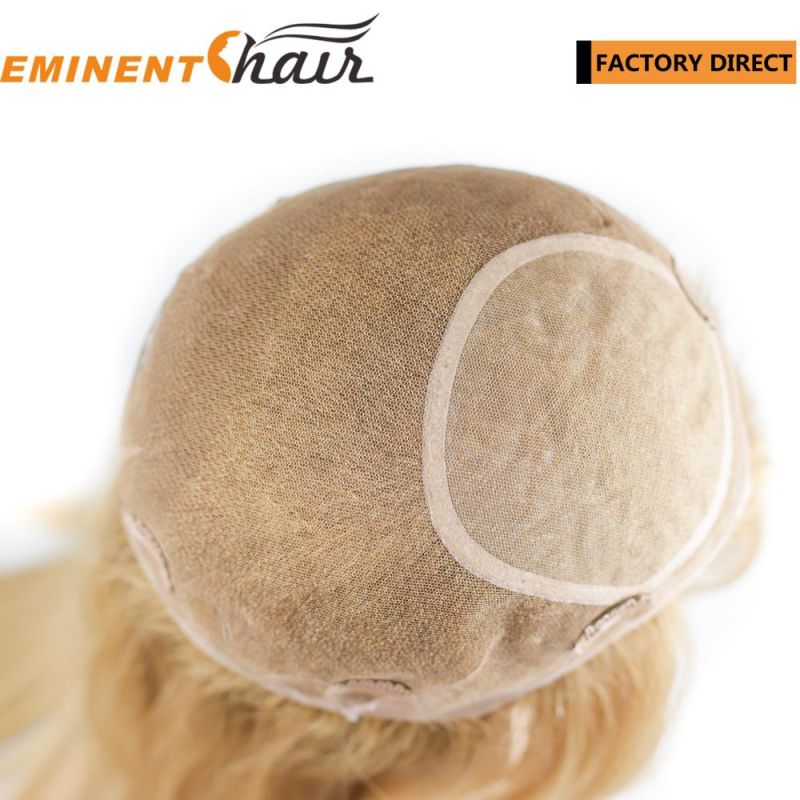 Custom Made Silk Top Women′s Lace Wig Human Hair