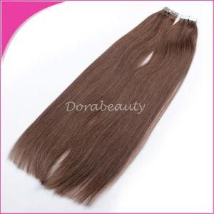 Peruvian Virgin Human Hair Weft PU Skin Hair Extensions