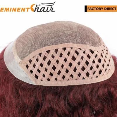 Custom Made Ribbon Integration Women Virgin Hair Wig