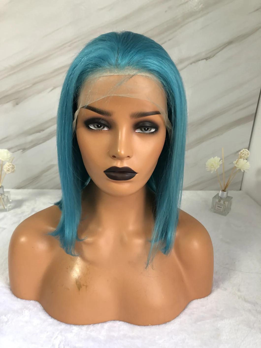 Fast Delivery Bob Lace Wig Virgin Raw Human Hair Wig for Womens