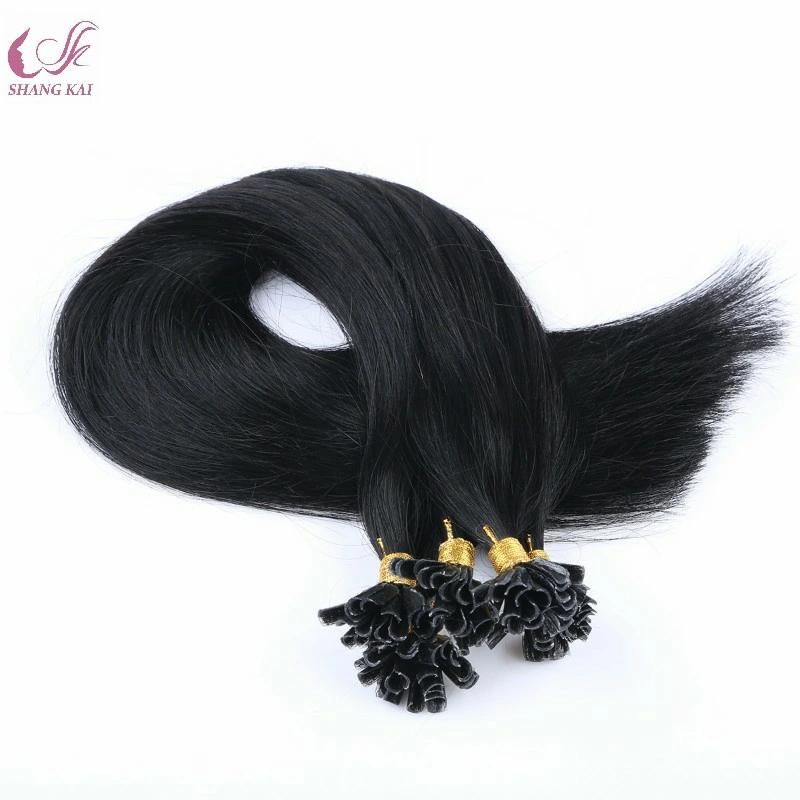 Wholesale Remy Full Cuticle High Quality Keratin Bonded I Tip Hair/U Tip Hair/Flat Tip Hair Extension