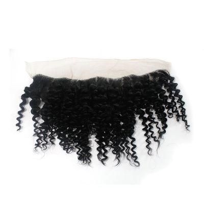 6A Deep Wave Bundles Raw Virgin Hair Black Women Hair Wigs Hair Extensions 13*4 Closure