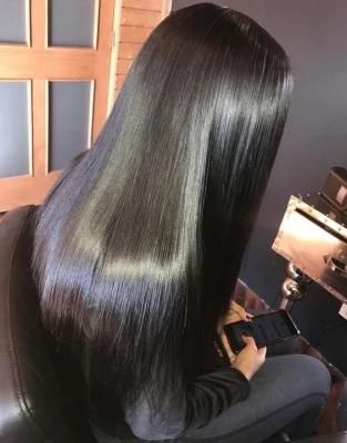 Brazilian Straight Virgin Hair Extensions 8-30 Inch Bundles with Closure Natural Color