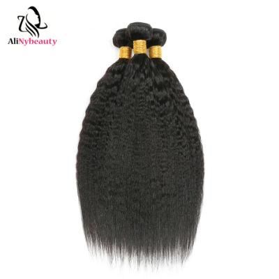 Wholesale Virgin Human Hair Kinky Straight Weave Hair