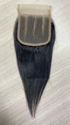 Good Quality Middle Three Part Lace Closure Hair Extension for Women