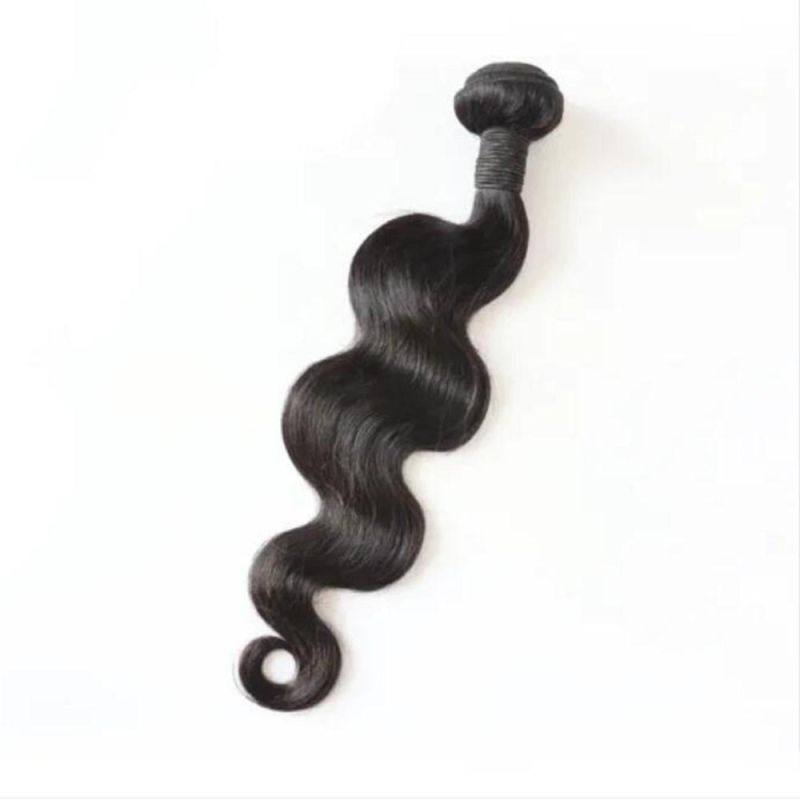 Natural Black 100% Human Remy Hair Glueless Lace/Full Lace Wig for Body Wave