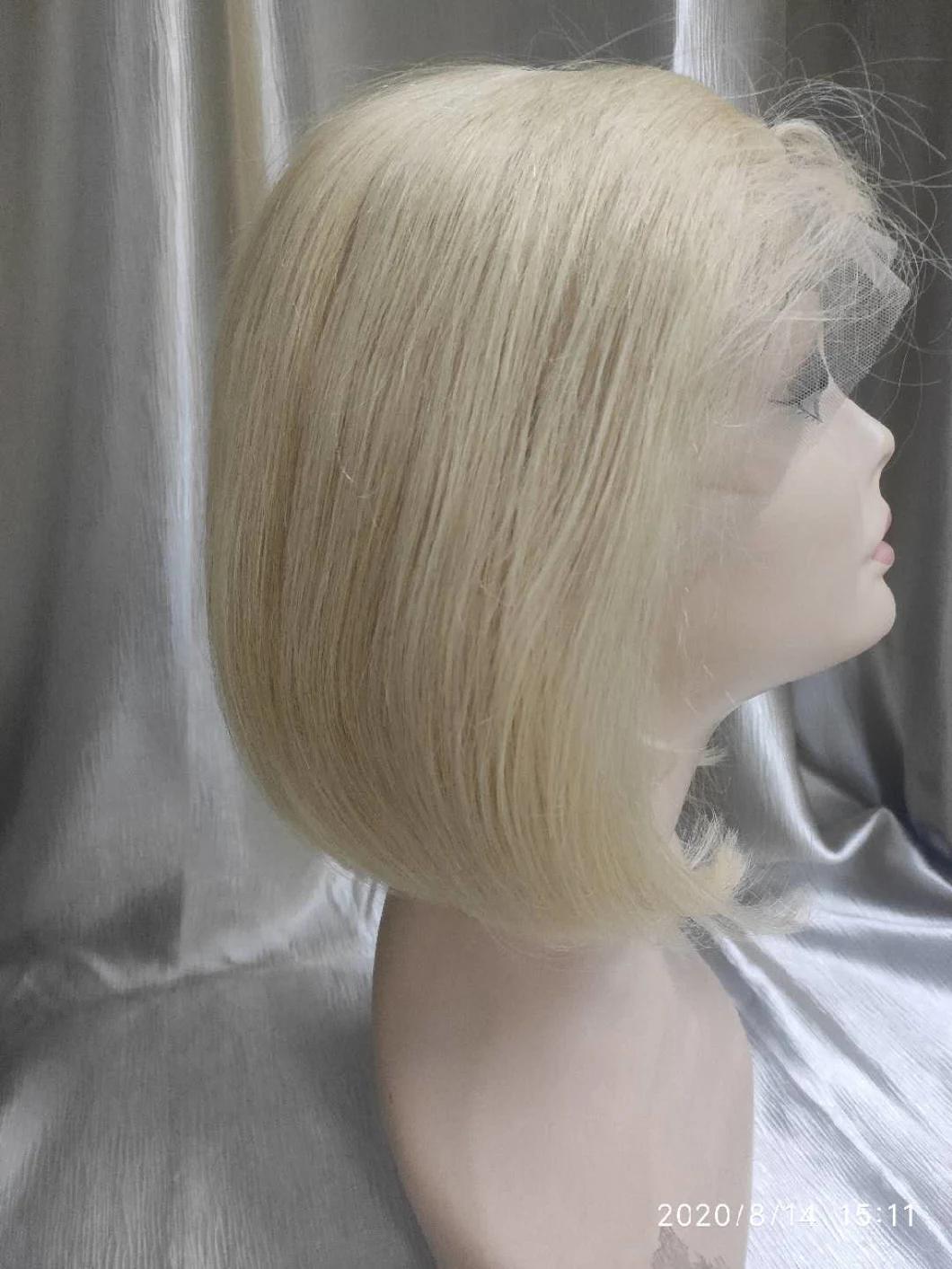 Hot Sale 613 Blonde Mink Brazilian Human Hair Lace Wig Bob Wigs