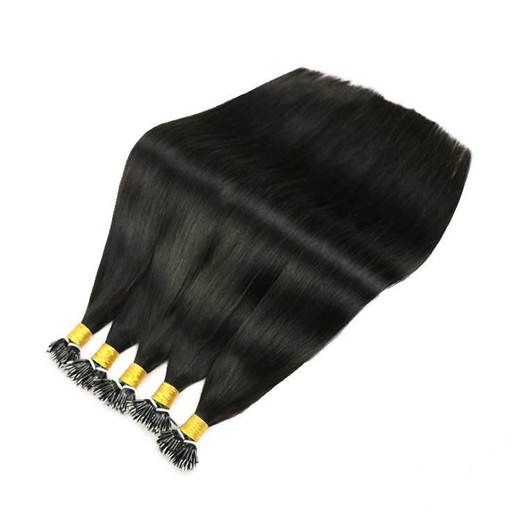 10-30inch 12A Wholesale Human Hair Extension Nano Rings Straight Virgin Hair