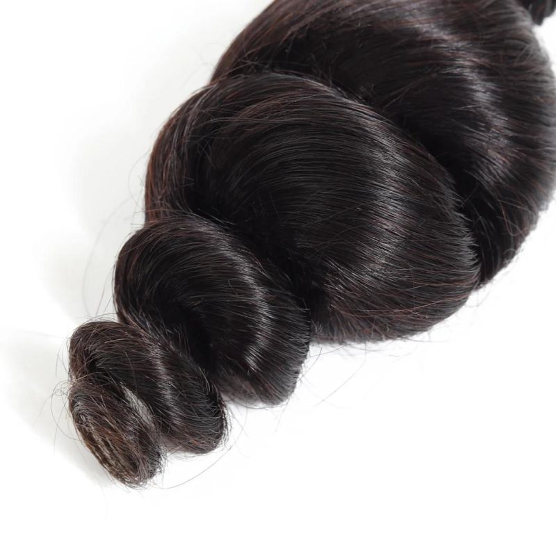 Remy Virgin Hair Raw Cuticle Aligned Loose Wave Hair Weave Brazilian Human Hair