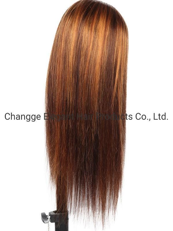 Factory Transparent Lace Front Wig Human Hair Straight Wigs Lace Front Wig for Black People