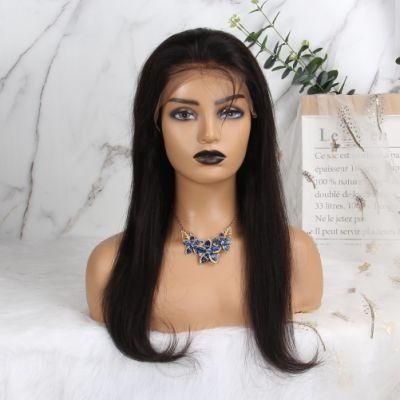 13*4 Lace Front 150% Straight Bob Remy Brazilian Human Hair Wigs Pre Plucked Bleached Knots Short Wig