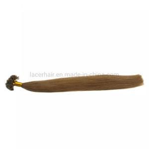 Nail Tip Virgin Italian Keratin Brazilian Natural Human Hair Salons Brown Blonde Hair Straight Style Extension