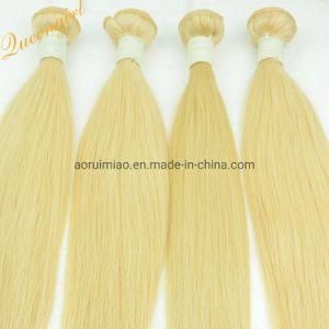 9A Double Drawn 613 Blonde Raw Human Hair Weaving Russian Blond Hair