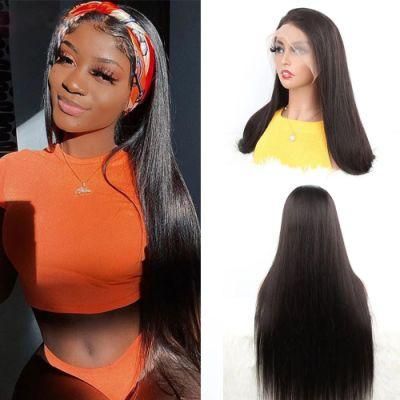 Wholesale Lace Front Wigs Straight Lace Cloure Hair Wigs 4X4 Lace Cloure Hair Wigs 150 Density Brazilian Virgin Human Hair Wigs 24 Inch