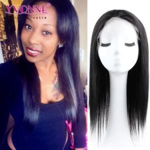 Color 1b Natural Straight Brazilian Human Hair Wig
