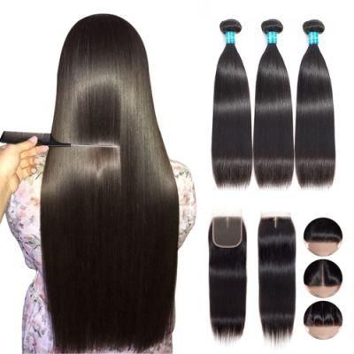 Kbeth China Hair Vendors Raw Virgin Mink Brazilian 100% Human Straight Hair Bundles, Woman Weave Human Straight Hair Weave Ready to Ship