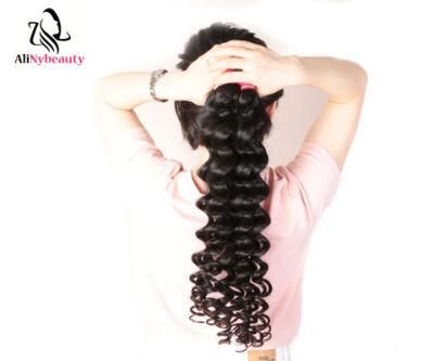 Alinybeauty One Donor Cuticle Aligned Raw Brazilian Virgin Human Hair Loose Wave Hair