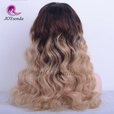 2t Blond Colour Body Wave Malaysian Hair Front Lace Wig