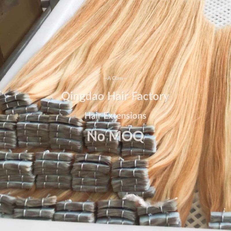 European Hair Tape in Hair Human Remy Hair Extension