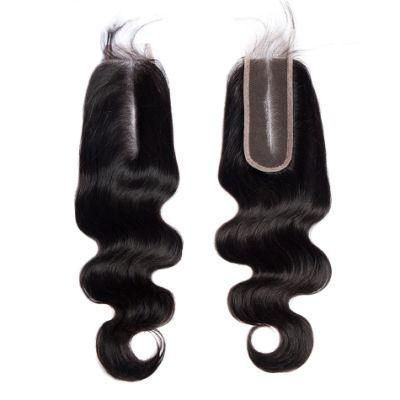 Silk Closure Brazilian Kim K Closure Straight Wig Human Hair Kim Closures Hairs Black Closure