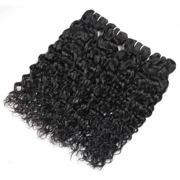 Wholesale Human Hair Bundles Water Wavy Brazilian Hair Weaves