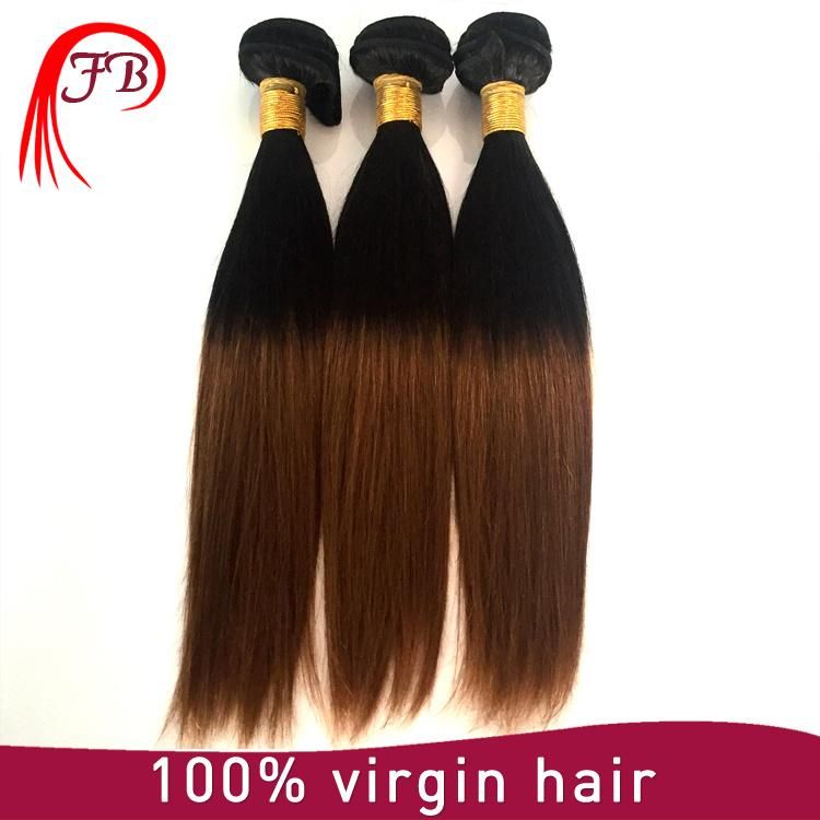 8A Ombre 1b/30 Cheap Brazilian Remy Human Hair Weft