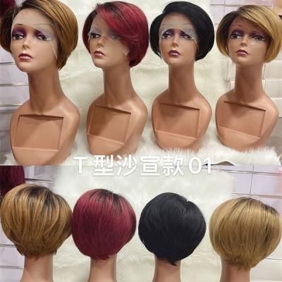 Popular and Wholesale Price T Frontal Human Hair Wig