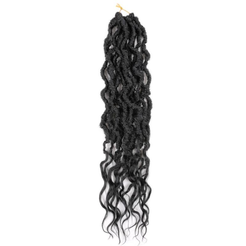 20 Strands/Pack Faux Locs Braiding Hair Synthetic Crochet Hair Extensions Braid Hair