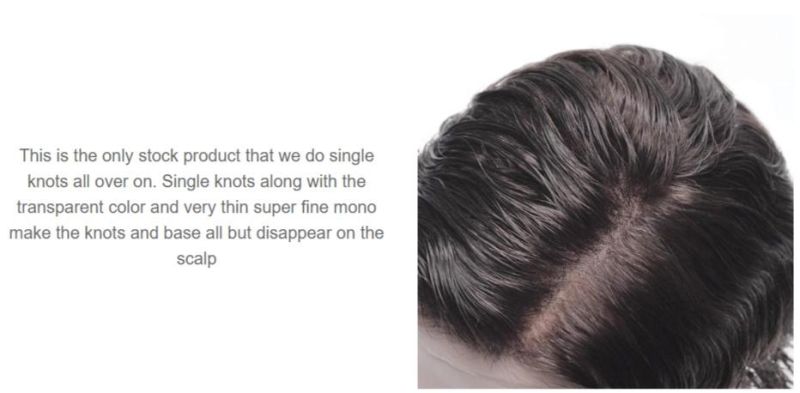 Look Natural Ultimate Hair Replacement Men′s Wig