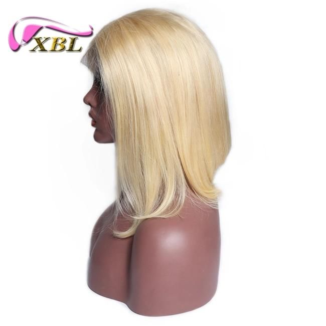 Xbl Wholesale Brazilian Hair 10A Blonde Color Bob Wig