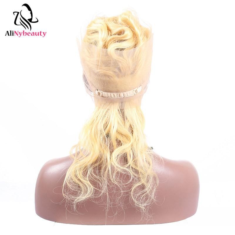 Unprocessed Wholesale Virgin Hair Swiss 360 Lace Frontal