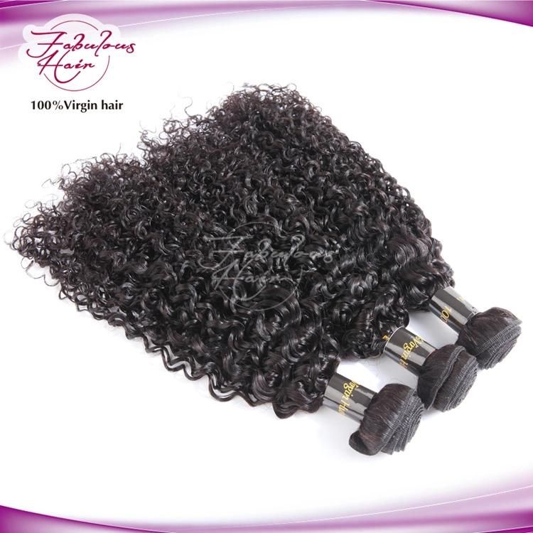 Grade 8A Natural Raw Peruvian Best Curly Virgin Hair