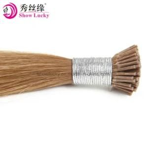 Wholesale Price High Quality Keratin Hair Extension I Tip Stick Tip Shoe Lace Tip 100% Virgin Remy European Human Hair