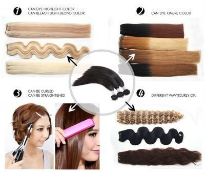 Premium Quality Virgin Indian Hair Weave Remy Human Hair Weave