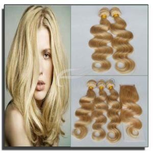 Colored Extensions Hair Wholesale Brazilian Virgin Body Wave #613 Hair Styles Noble Gold Hair