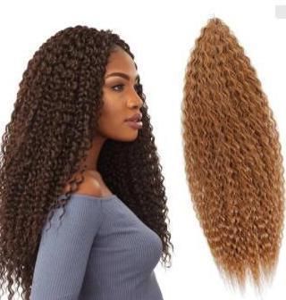 Hair Extensions Crochet Hair Curly Bohemian Wave 20 Inches Synthetic Braiding Hair