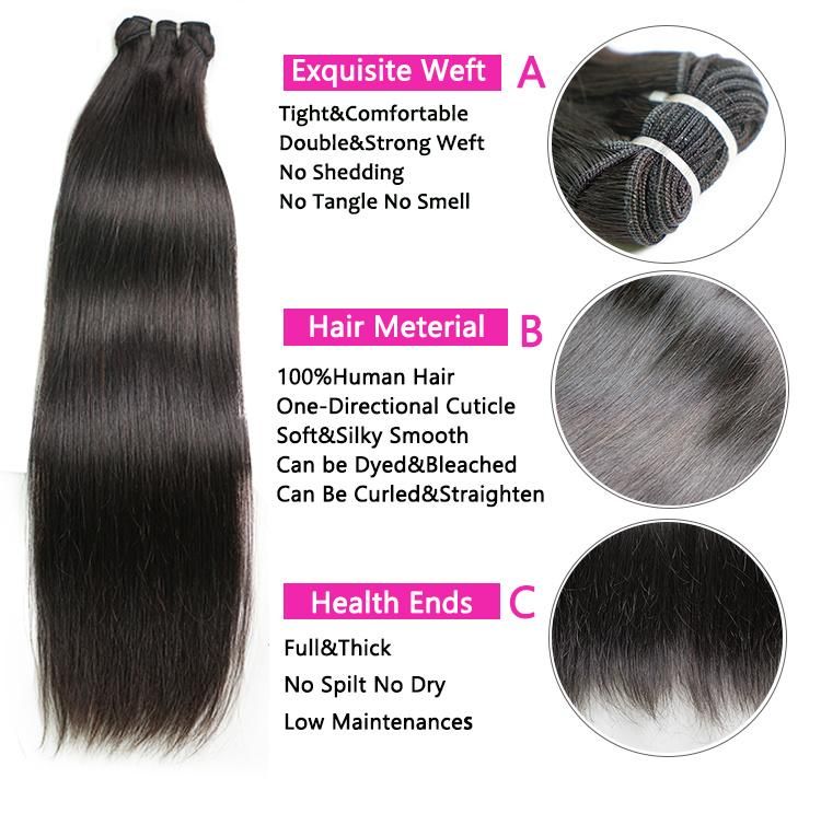 Wholesale Cheap 100% Best Natural Brazilian Remy Weft Cuticle Aligned Unprocessed Raw Virgin Human Hair Weave Extension