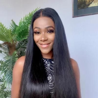 Kbeth Straight Human Hair Lace Front Wigs 100% Virgin Hair Wig 20 Inch Human Hair Toupee for Woman From China Factory Direct Selling