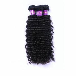 Indian Human Hair Deep Wave Weave Bundles Hair Weaving Extensions