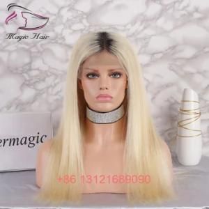 Color 1bt#613 Brazilian Indian Virgin Hair Full Lace Human Hair Wigs