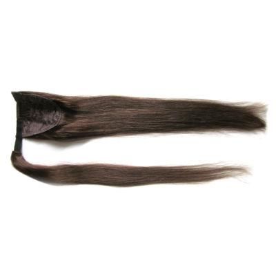 100% Human Hair Extension Natural Human Hair Ponytail